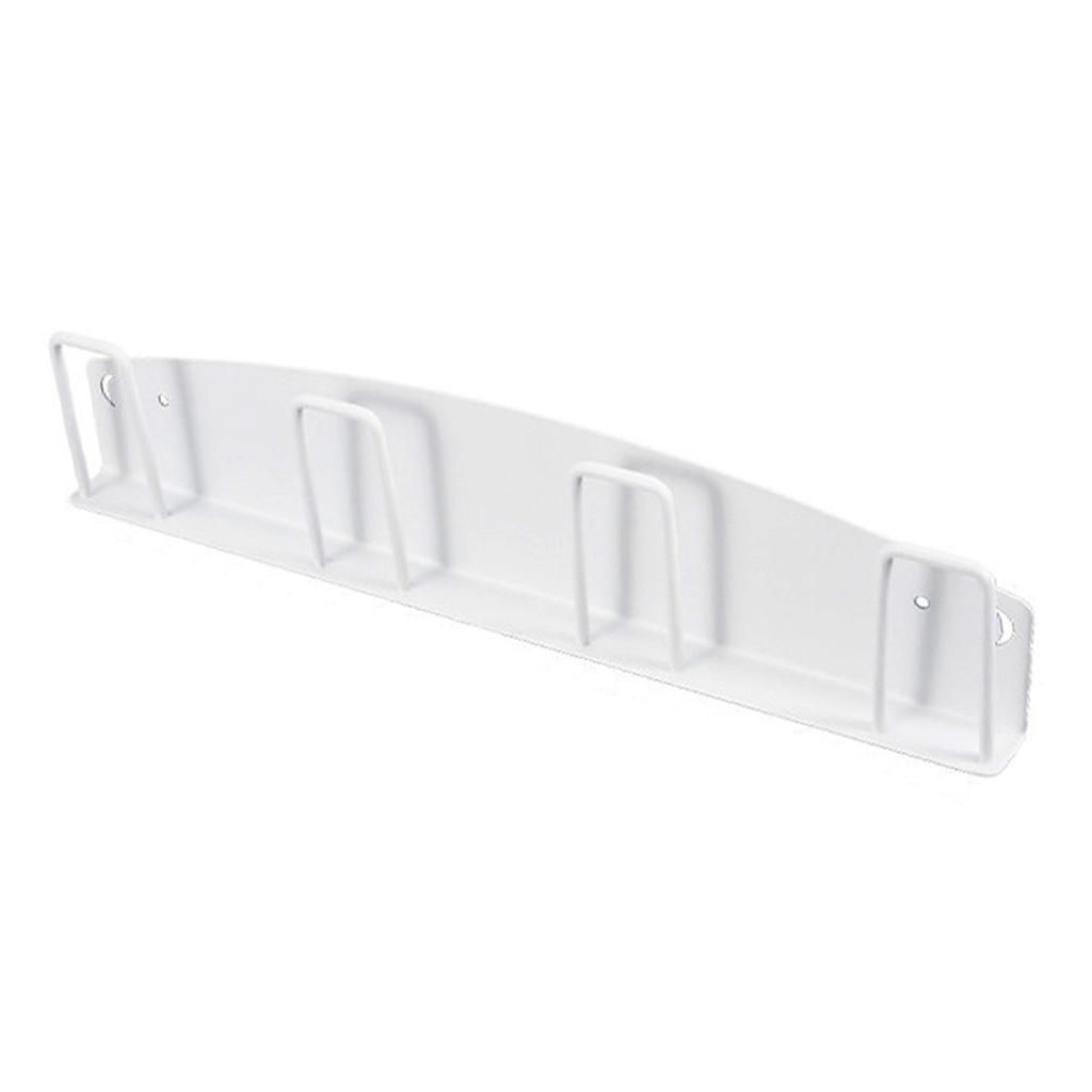 4 Cups Wall Mounted Mug Holder Magnetic Cup Hanging Rack No Drilling Cup Drying Stand for Kitchen Bathroom Living Room