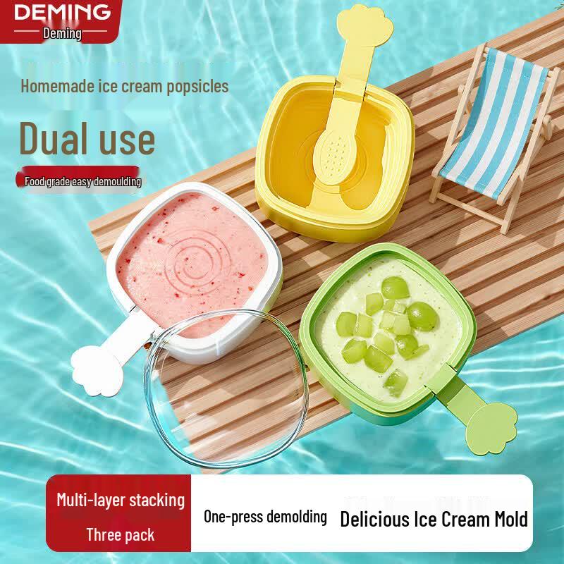

DIY Stackable Ice Cream & Popsicle Molds