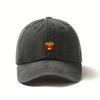 Mens French Fries Embroidered Baseball Cap  Adjustable Lightweight Polyester Hat for Casual Wear Easter