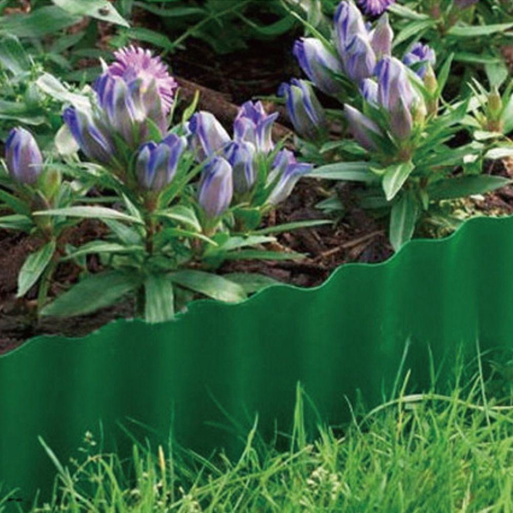 Moisture-resistant Corrugated Fence Bendable Flower Bed Edging Fence  Plant Landscape