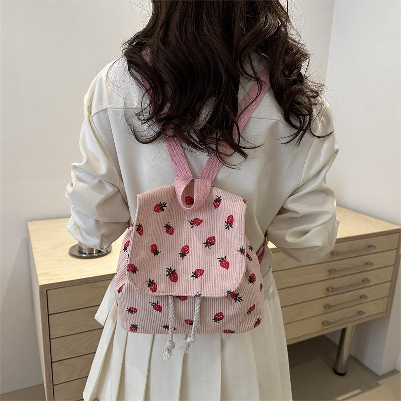 Casual Beautiful Cute Printed Casual Backpack Lightweight Versatile Student Schoolbag Commuter Backpack Large Capacity