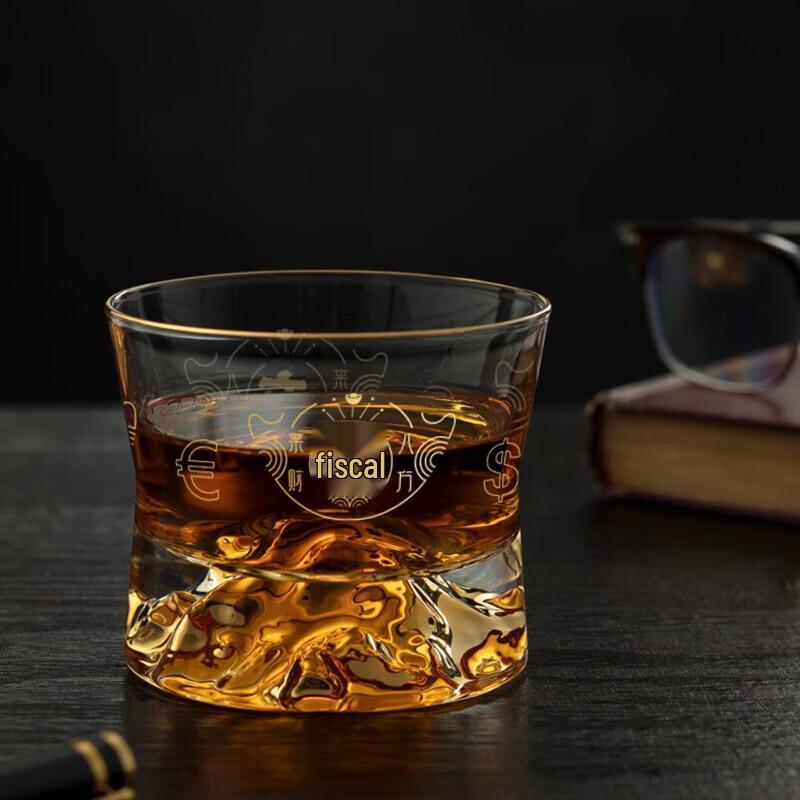 

Fortune Mountain K-Gold Crystal Glass Cup