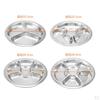 304 Stainless Steel Sectioned Food Serving Tray For