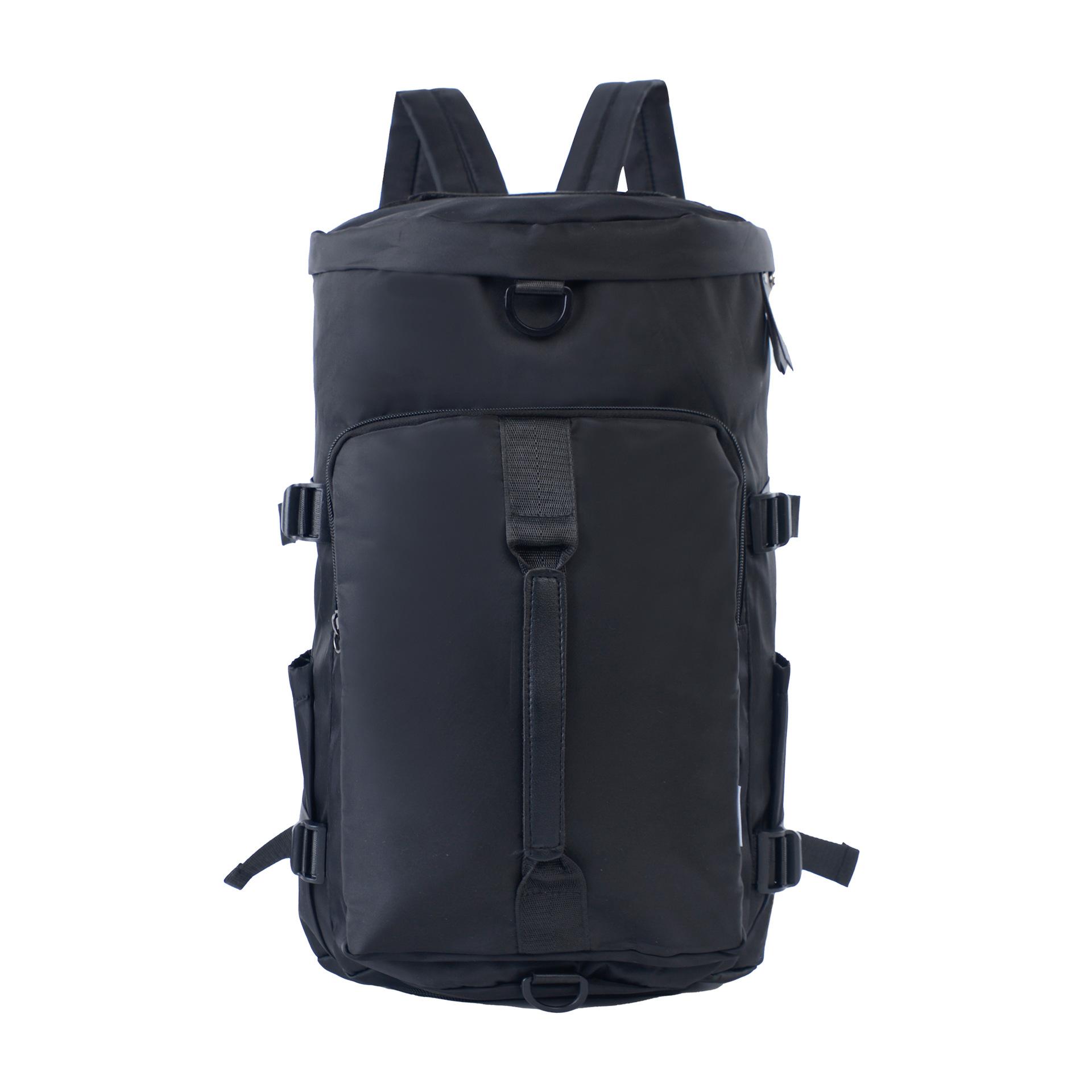Large Capacity Travel Bag Can Be Printed Travel Outdoor Travel Bag Multi-Functional Fitness Sports Backpack 25*25*45cm чёрный