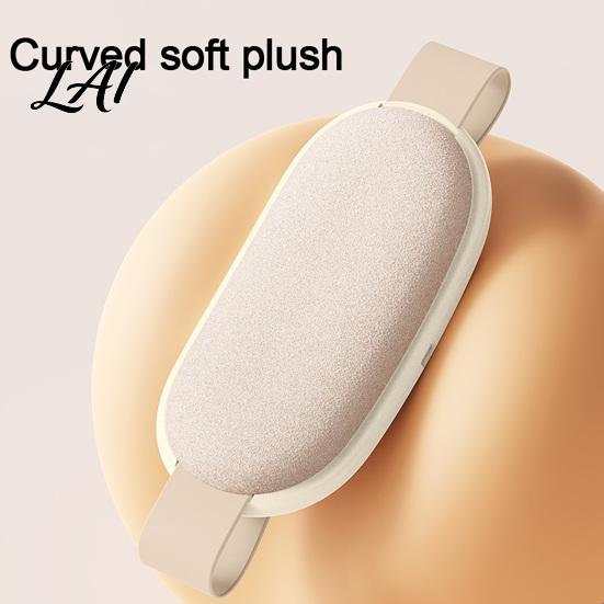Electric Heating Pad for Cramps Heated Waist Belt Menstrual Pain Relief 3 Temperature Portable Heat Therapy Travel with Vibration Massage,