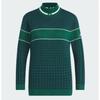 Adidas Golf 24fw Prime Knit Jacquard Long Sleeve Pullover Sweater Im7276