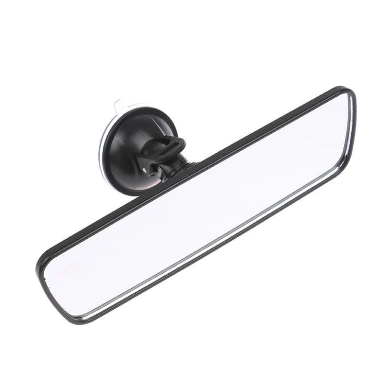 1PC Universal Wide-Angle Rearview Mirror 360° Rotatable Adjustable Suction Cup Interior Car Rear View Mirror