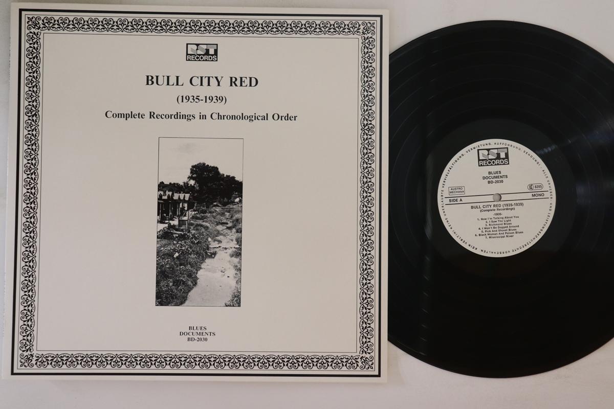 

LP Record BULL CITY RED - (1935-1939) BD2030 RST 1988 Austria Blues Used