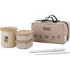 Thermos Insulated Bento Box 250ml Light Beige Disney DBQ-257DS LBE