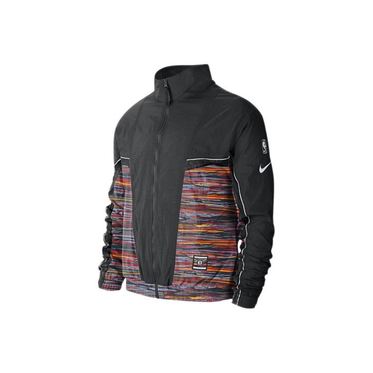 

Nike Brooklyn Nets NBA Повседневная спортивная куртка Мужская верхняя одежда Черный CN5471-010 S
