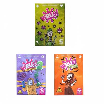 Virus Interessant Geïnfecteerd Kaartspel Engelse Versie Tafelblad Kaart Interactief Spel Voor Familiebijeenkomsten Koppels Volwassen Feesten