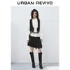 UR Women's Retro Textured U-Neck Vest