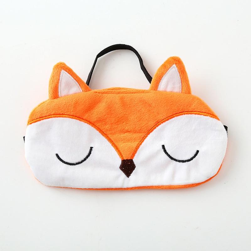 3d Animal Cartoon Eye Mask Super Realistic Creative Tiger Pug Cat Blackout Sleep Eye Mask