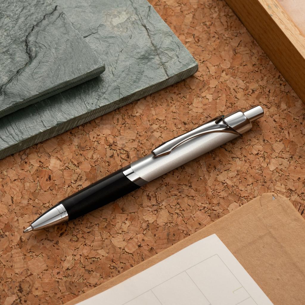 Metal Ballpoint Pen Triangle Press Ballpoint Pen Business Advertising Gift CPC Ballpoint Pen Stationery Student Stationery Office Pen