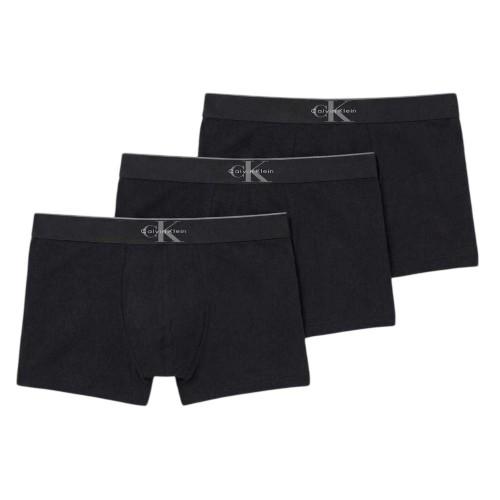 Calvin Klein Mens Cotton Blend Snug Fit Boxer Briefs (Pack of 3)
