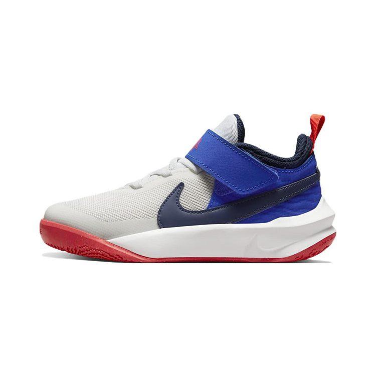 Nike Team Hustle D 10 Kids' Basketball Shoes Pre School CW6736-103