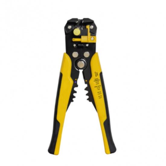 

8-дюймовые ручные плоскогубцы для зачистки проводов, многофункциональные автоматические плоскогубцы для зачистки изоляции, электрик жёлтый