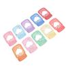 Kids Valentines Cards Set - 30 Jar Designs with Adhesive & Bags