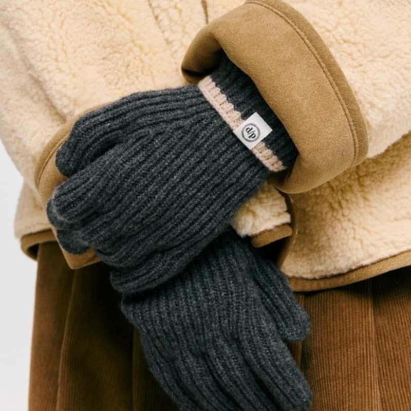 

Перчатки вязаные DEPOUND - угольный charcoal