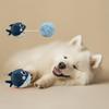 Dog Squeaky Toys Frog Shark Chew Boredom Toys Interactive Removable Indestructible Squeaky Teething Accessories For Puppy Pet