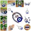 Thai Amulet Evil Eye Horseshoe Elephant Pendant Decor Retro Vintage Protect Dream Charm Talisman Powerful Wealth Success Health Luck Jewelry