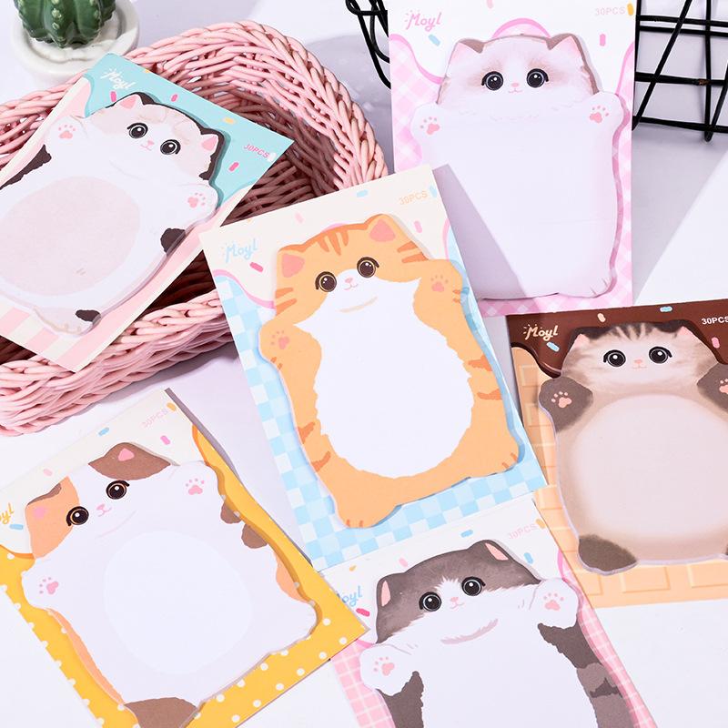 Gift Cute Pet Alien Cat Notes Message Student Handbook Cartoon N Times Lovely Memo Pad Kawai Stationery Office School Supplies