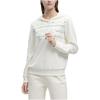 New FILA Sweatshirts Women's Mist Lotus White F11W344215FIV