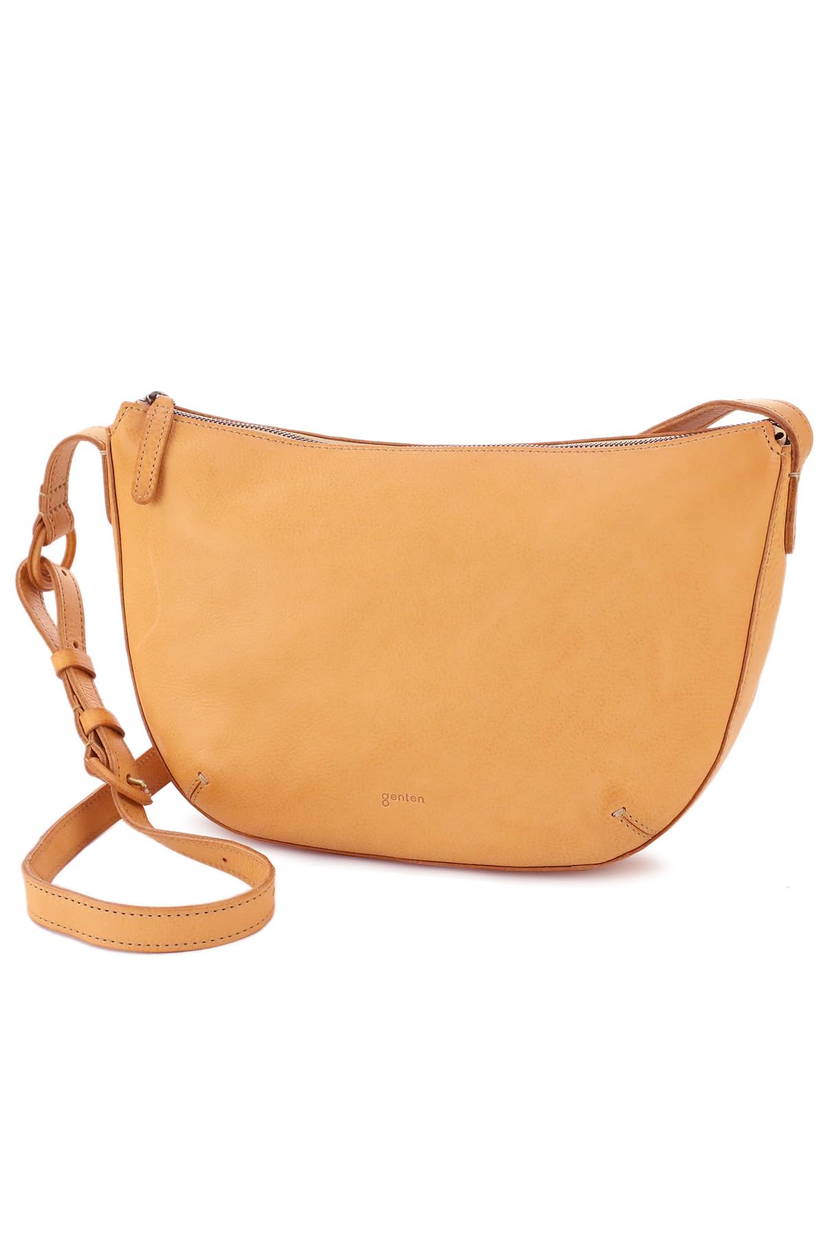 

Genten Shoulder Bag Genuine Leather Tosca 47690 Nume Beige Women s GE-47690-53