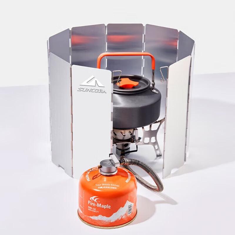 Outdoor Foldable Aluminum Stove Windscreen