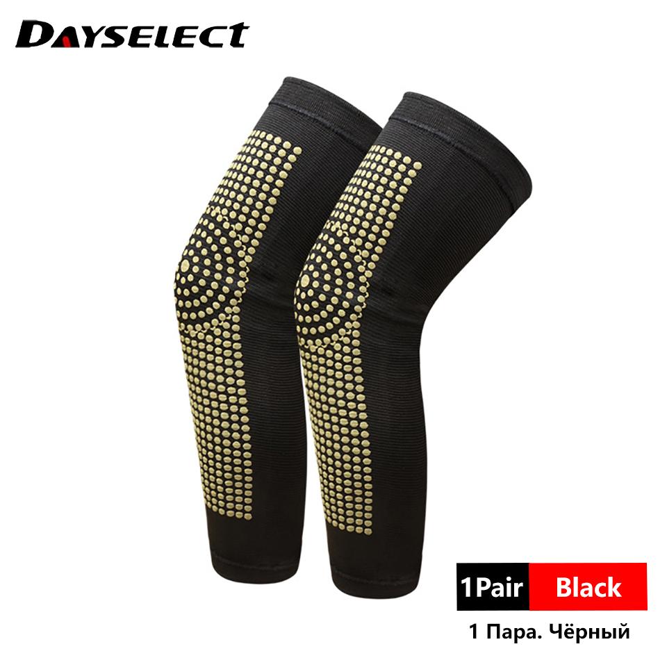 1Pair Extra Long Wormwood Knee Pads Heating Elderly Cold Legs Joint Warmer Anti-Slip Windproof Cold Wormwood Leg Warmers Unisex