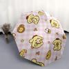 1pc Cute Puppies and Pastries Pattern Umbrella with Plastic Handle, Suitable for All Seasons Outdoor YUSAN386