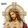 Religious Safety Pin Buckle Sacred Heart of Jesus Brooch, Christian Confirmation with Enamel Finish, Jewelry Gift for Women Men Devotional Keepsake