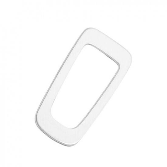 Emergency Button Cover Sliver Steel Car Console For Benz C-Class W205 Multimedia