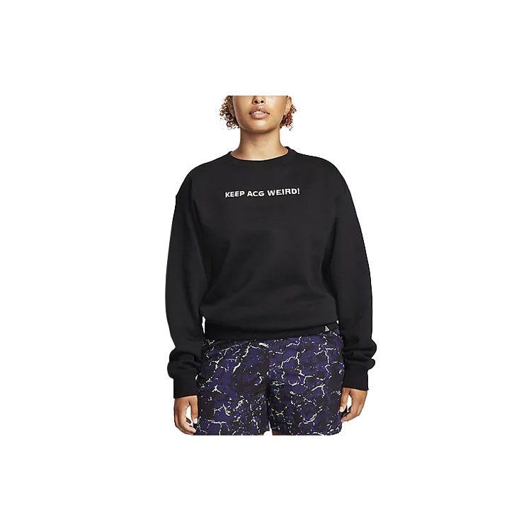 

Свободный свитшот унисекс с вышитыми буквами Nike ACG Therma-FIT, черный FD9849-010 L