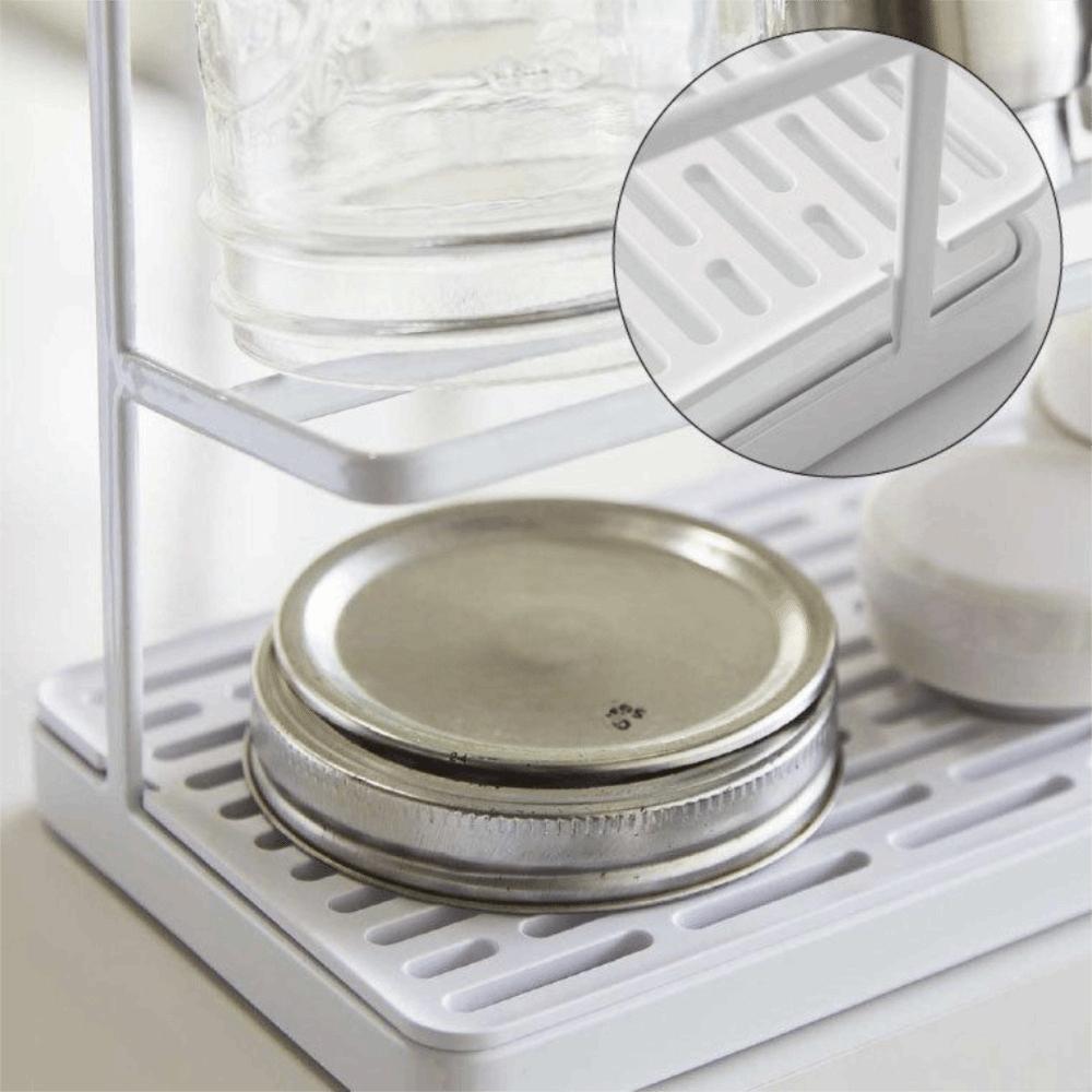 Removable Coffee Cup Drain Holder Double Layer Mug Organizer Durable Bottle Drying Rack  Home