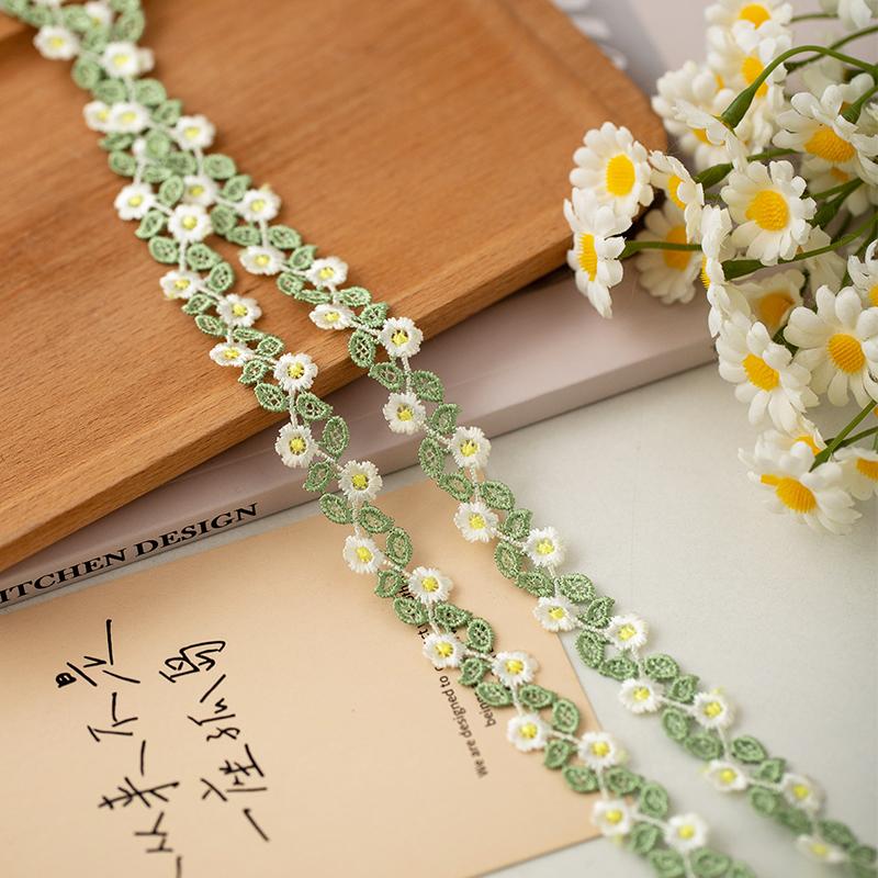 2meters Handmade Materials For Dress Flower Ribbon Trim Diy Crafts Supplies Needlework Decoration Sewing Accessories Sewing Item