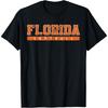 Florida Softball Orange Vintage Text T-Shirt