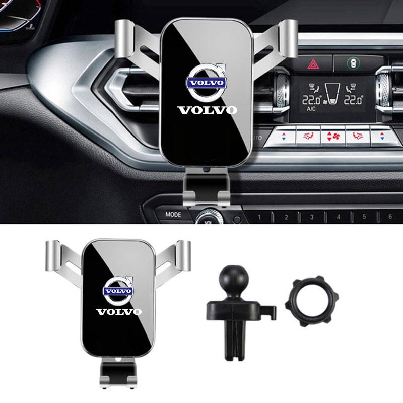 Car Mobile Phone Holder Gravity Induction Car Air Outlet Charging Stand For Volvo S60 S90 XC40 XC60 V90 S40 S80L Car Accessories