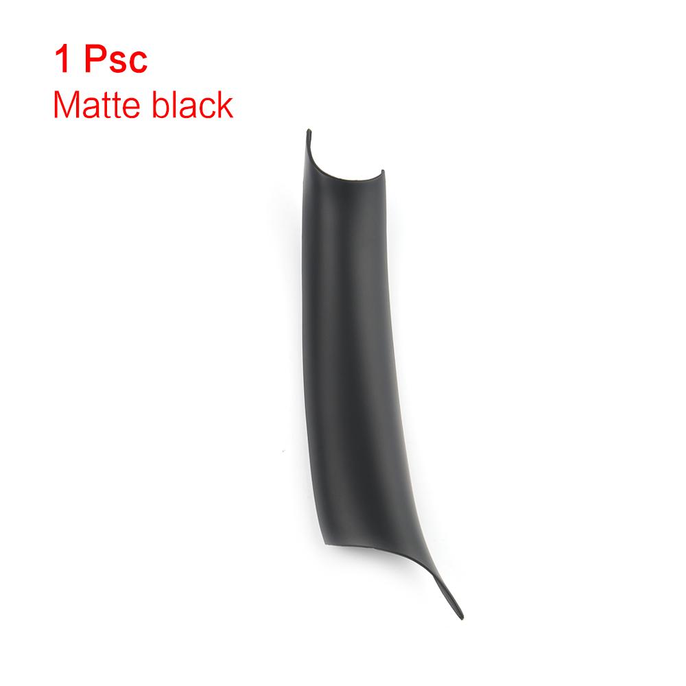 

Углеродное волокно, внутренняя дверная ручка автомобиля, внутренняя панель, накладка, быстрая установка с секундами для BMW X5 X6 E70 E71 Matte black B