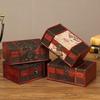Organizzatore da scrivania vintage: Scatola di Legno per Libri, Gioielli e Cosmetici
