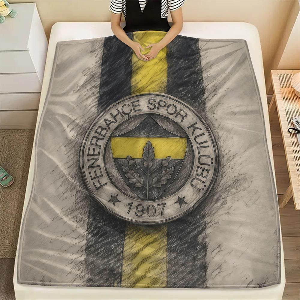 Fenerbahçe Flanelldecke, Hohe Qualität, Bequem für alle Jahreszeiten, Heimdekoration, Wärme und Komfort