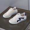 Fashion Casual Shoes New Large Size Color Matching Little White Shoes Female Students Lace Up Running Sneakers