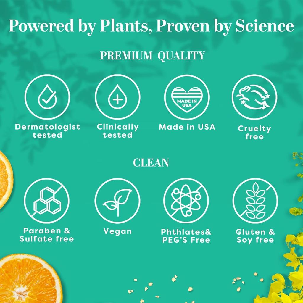 TruSkin Vitamin C Serum (Face) - Skin Tone and Eye Serum - Vitamin C, Hyaluronic Acid, Vitamin E, 60ml