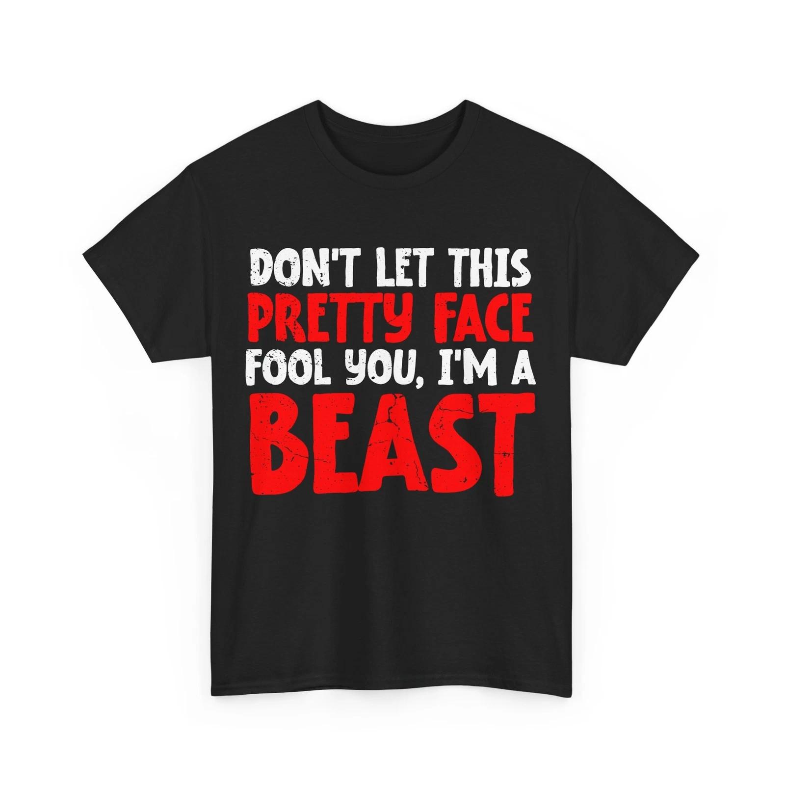 Wrestling Shirt, Don t Let This Pretty Face Fool You Sports Lovers Shirt L