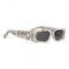 Off White Unisex Marble Sunglasses Marble