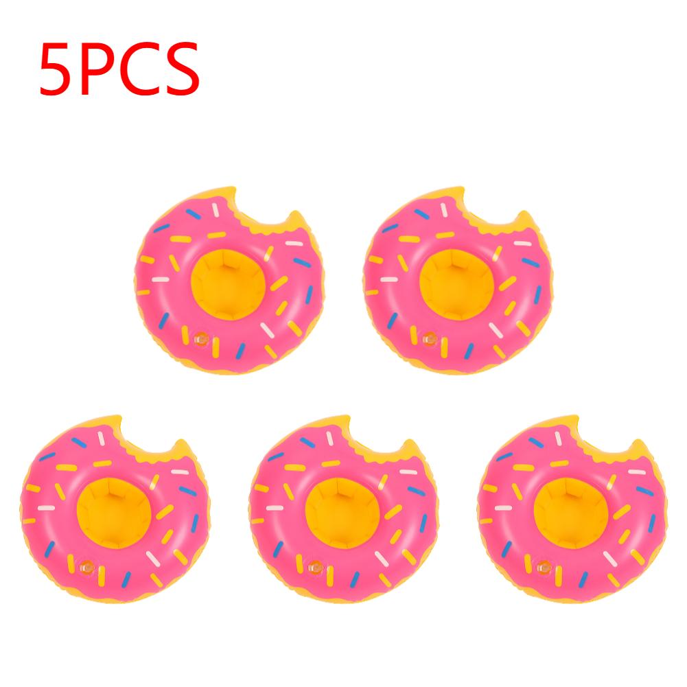 Floating Cup Inflatable Flamingo Unicorn Drinks Cup Holder Pool Float Bar Coasters Floatation Devices Pink Drink Holder