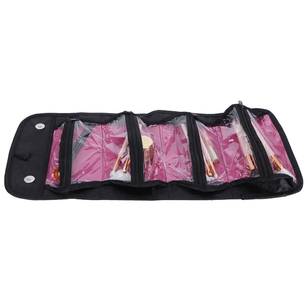 Fashion Travel Cosmetic Bag Multifunctional Makeup Storage Organizer for Storing CosmeticsBlack
