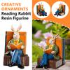 Reading Mr. Resin Ornaments Home Living Room Desktop Study Decoration Crafts Ornaments