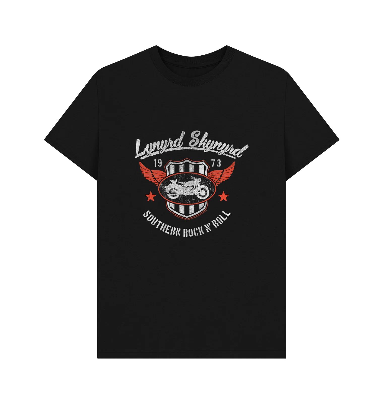 PREMIUM OFFICIAL Lynyrd Skynyrd Lynyrd Skynyrd Rock and Roll Black T-Shirt 2XL