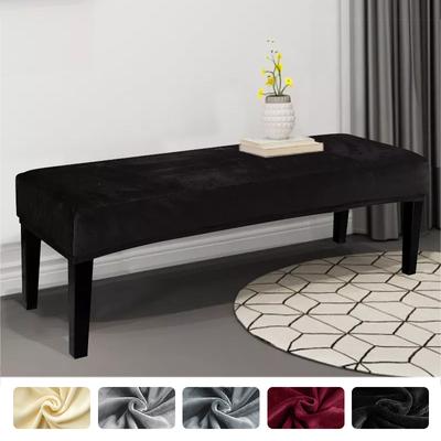 Housses de banc longues élastiques sans accoudoir, housse de canapé enveloppante serrée, housses flexibles extensibles pour Banquet d'hôtel à domicile